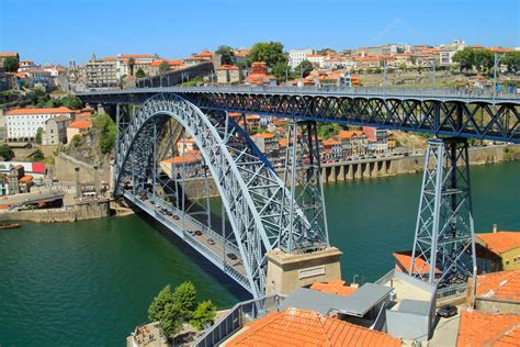 porto bridge|portugal dom luis i bridge.